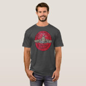USA Semper Fidelis Vintag Emblem T-Shirt (Vorne ganz)