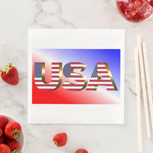 USA SERVIETTE (Beispiel)