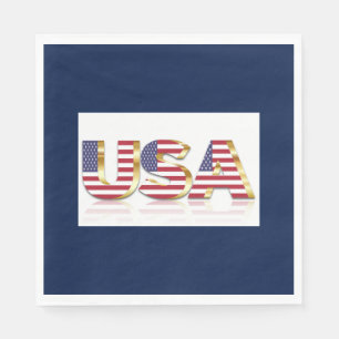 USA SERVIETTE