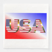 USA SERVIETTE (Vorderseite)
