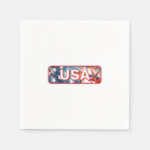 USA SERVIETTE (Vorderseite)