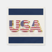 USA SERVIETTE (Vorderseite)