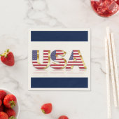 USA SERVIETTE (Beispiel)
