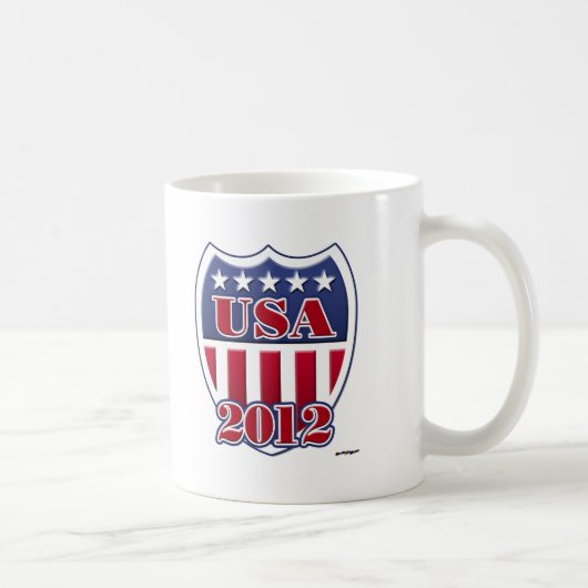 USA Shield 2012 Kaffeetasse (Rechts)