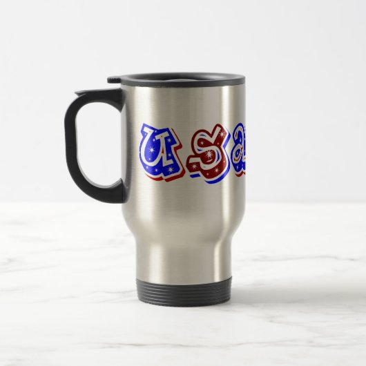 USA, Shine_ Reisebecher (Links)