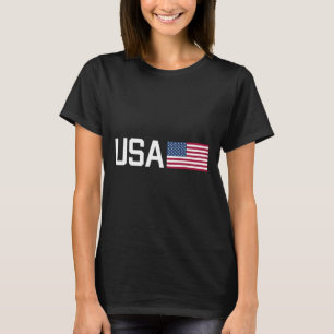 USA-Shirt Frauen Männer Kinder Amerikanische Flagg T-Shirt