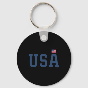 USA-Shirt Frauen Männer Kinder Patriotisch Amerika Schlüsselanhänger