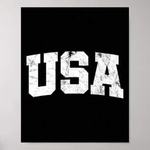 Usa-Shirt Vereinigte Staaten Von Amerika 4. Juli-T Poster