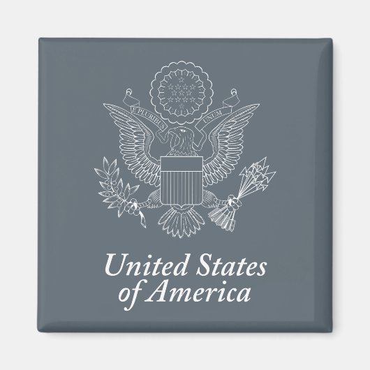 USA-Siegel Magnet (Vorne)