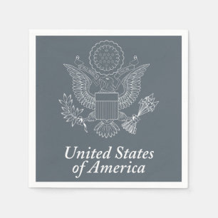 USA-Siegel Serviette