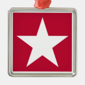 USA SILBERNES ORNAMENT (Vorne)