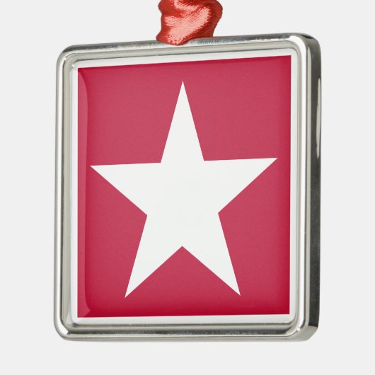 USA SILBERNES ORNAMENT (Links)