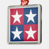 USA SILBERNES ORNAMENT (Links)