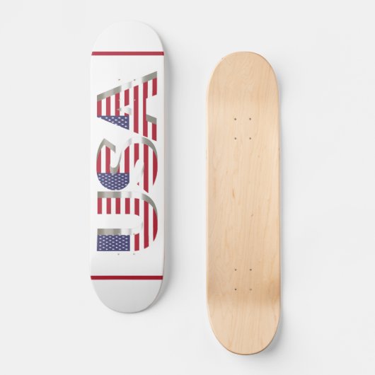 USA SKATEBOARD (Vorderseite)