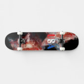 USA Skateboard (Horizontal)