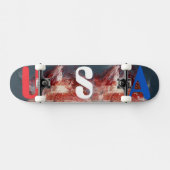 USA Skateboard (Horizontal)