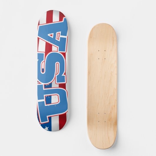 USA SKATEBOARD (Vorderseite)