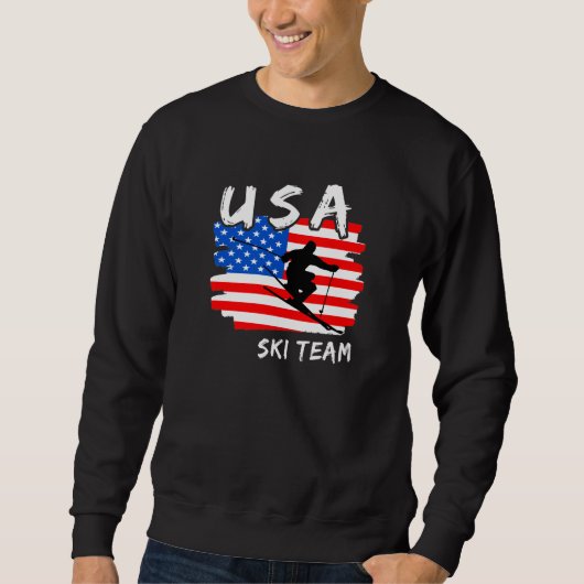USA Ski Sweatshirt (Vorderseite)