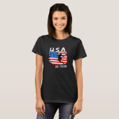 USA Ski T - Shirt (Vorne ganz)