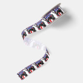 USA-Skier Satinband (Rückseite)