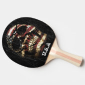 USA-Skin Tischtennis Schläger (Seitenansicht)