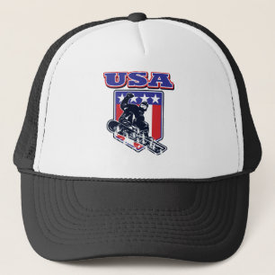 USA Snowboarder Truckerkappe