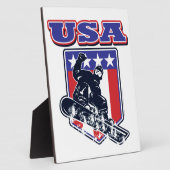 USA Snowboarding Fotoplatte (Seite)