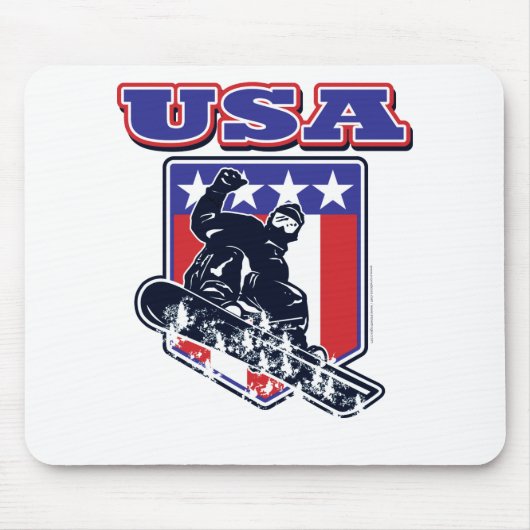 USA Snowboarding Mousepad (Vorne)