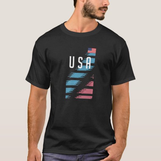USA Soccer 3 T-Shirt (Vorderseite)