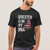 USA Soccer American Football US Futbol T-Shirt (Vorderseite)