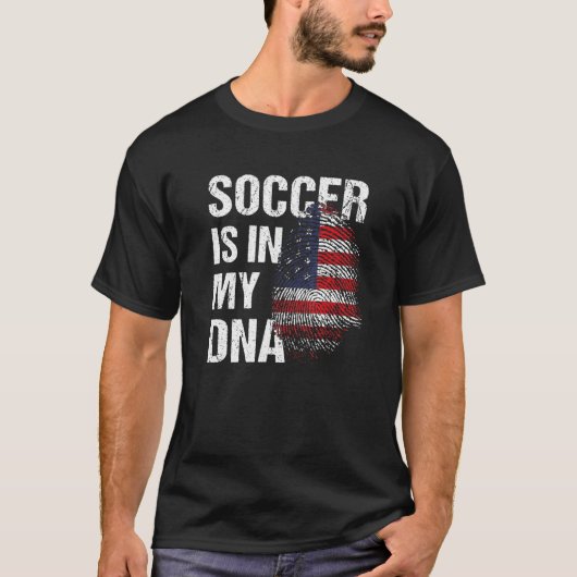 USA Soccer American Football US Futbol T-Shirt (Vorderseite)