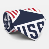 USA Soccer anpassen Krawatte (Gerollt)