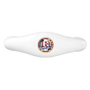 USA Soccer Ball Keramik Schubladengriff