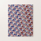 USA Soccer Ball Puzzle (Vertikal)