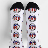 USA Soccer Ball Socken (Oben)