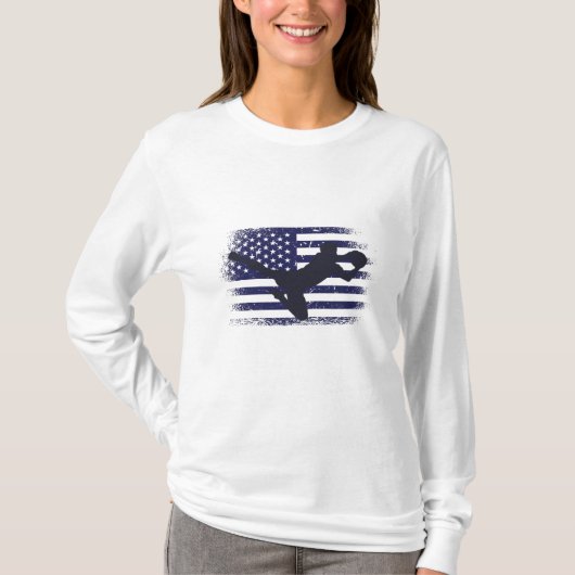 USA Soccer Fan Jersey Shirt American Flag (Vorderseite)
