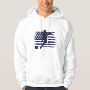 USA Soccer Fan Jersey Shirt American Flag