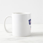 USA Soccer Fan Jersey Shirt American Flag Kaffeetasse (Links)