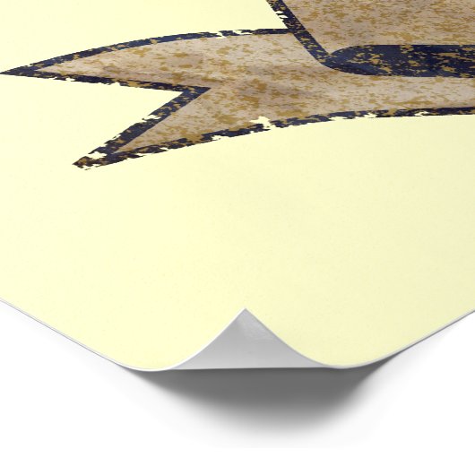 USA Soccer Poster (Ecke)