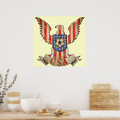 USA Soccer Poster (Küche)