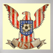 USA Soccer Poster (Vorne)