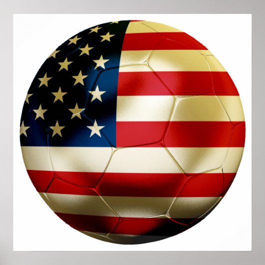 USA Soccer Poster (Vorne)