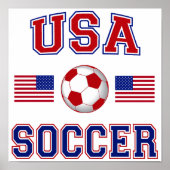 USA Soccer Poster (Vorne)