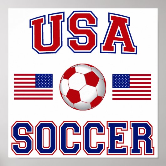 USA Soccer Poster (Vorne)
