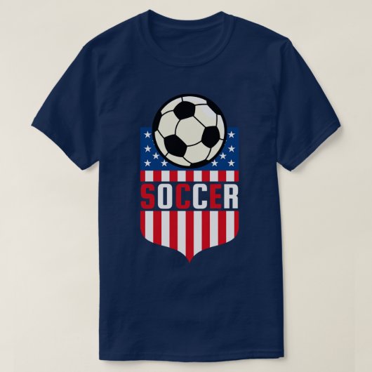 USA Soccer T-Shirt (Design vorne)