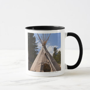 USA, South Dakota, traditioneller indischer Teepee Tasse