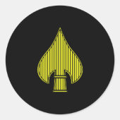 Usa Special Operations Command Logo Patriotic Vete Runder Aufkleber (Vorderseite)