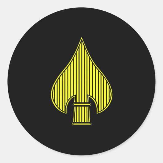 Usa Special Operations Command Logo Patriotic Vete Runder Aufkleber (Vorderseite)