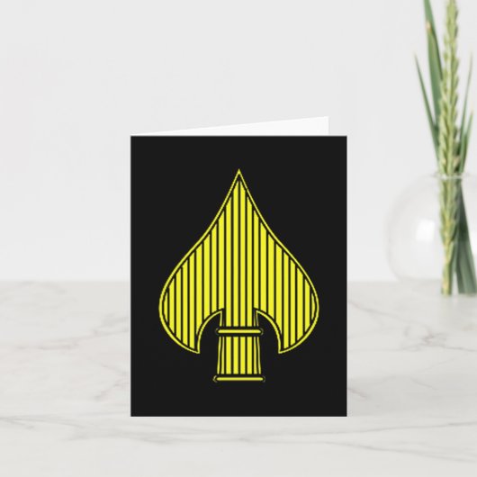 Usa Special Operations Command Logo Patriotischer Karte (Vorderseite)