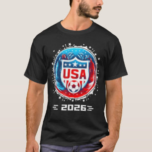 USA-Spieler 2026eam Jungen Männer Jugendliche USA T-Shirt